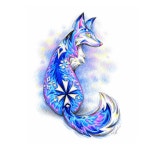 Just another “flurryhund” snow dog breed from the Sipporah fantasy universe. ☺ | winter, dog 그리고 snow