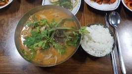 와이고수 - 여수 여행 중에 먹은 장어탕 여수 여행 중에 먹은 장어탕