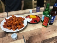 와이고수 - 조촐하게 사천탕수육+고소맥 조촐하게 사천탕수육+고소맥