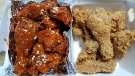 와이고수 - 황금올리브치킨반반(BBQ) 황금올리브치킨반반(BBQ)