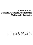 EPSON EB G5200WNL USER MANUAL Pdf Download | ManualsLib EPSON EB G5200WNL USER MANUAL Pdf Download