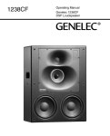 GENELEC 1238CF OPERATING MANUAL Pdf Download | ManualsLib GENELEC 1238CF OPERATING MANUAL Pdf Download