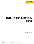 FLUKE RUSKA 2417 USER MANUAL Pdf Download | ManualsLib FLUKE RUSKA 2417 USER MANUAL Pdf Download