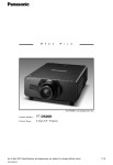 PANASONIC PT-DS20K SPECIFICATION Pdf Download | ManualsLib PANASONIC PT-DS20K SPECIFICATION Pdf Download