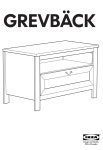 IKEA GREVBÄCK TV UNIT 35 7/8X18 1/2 INSTRUCTIONS MANUAL Pdf Download | ManualsLib IKEA GREVBÄCK TV UNIT 35 7/8X18 1/2