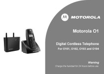 MOTOROLA O1 USER MANUAL Pdf Download | ManualsLib MOTOROLA O1 USER MANUAL Pdf Download