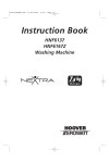 HOOVER NEXTRA HNF6137 INSTRUCTION BOOK Pdf Download | ManualsLib HOOVER NEXTRA HNF6137 INSTRUCTION BOOK Pdf Download