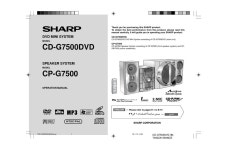 SHARP CD-G7500DVD OPERATION MANUAL Pdf Download | ManualsLib SHARP CD-G7500DVD OPERATION MANUAL Pdf Download