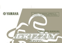 YAMAHA YFM35FGX OWNERS MANUAL Pdf Download | ManualsLib YAMAHA YFM35FGX OWNERS MANUAL Pdf Download