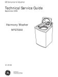 GE PROFILE HARMONY WPGT9360 TECHNICAL SERVICE MANUAL Pdf Download | ManualsLib