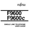 FUJITSU F9600 F9600C USER MANUAL Pdf Download | ManualsLib FUJITSU F9600 F9600C USER MANUAL Pdf Download