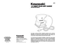 KAWASAKI 840014 INSTRUCTION MANUAL Pdf Download | ManualsLib