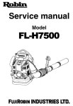 ROBIN FL-H7500 SERVICE MANUAL Pdf Download | ManualsLib ROBIN FL-H7500 SERVICE MANUAL Pdf Download