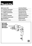 MAKITA HP1620 INSTRUCTION MANUAL Pdf Download | ManualsLib MAKITA HP1620 INSTRUCTION MANUAL Pdf Download