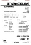 SONY HCD-G2500 SERVICE MANUAL Pdf Download | ManualsLib SONY HCD-G2500 SERVICE MANUAL Pdf Download