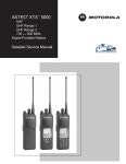 MOTOROLA ASTRO XTS 5000 DETAILED SERVICE MANUAL Pdf Download | ManualsLib
