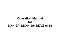 PIONEER NXH-9718 OPERATION MANUAL Pdf Download | ManualsLib PIONEER NXH-9718 OPERATION MANUAL Pdf Download
