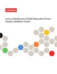 LENOVO RACKSWITCH G7000 INSTALLATION MANUAL Pdf Download | ManualsLib