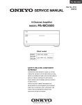 ONKYO PA-MC5500 SERVICE MANUAL Pdf Download | ManualsLib ONKYO PA-MC5500 SERVICE MANUAL Pdf Download