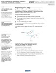 EPSON POWERLITE PRO G5450WUNL INSTALLATION HANDBOOK Pdf Download | ManualsLib
