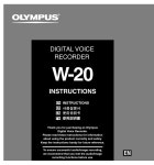 OLYMPUS W 20 INSTRUCTIONS MANUAL Pdf Download | ManualsLib OLYMPUS W 20 INSTRUCTIONS MANUAL Pdf Download