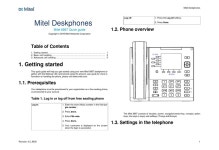 MITEL 6867 IP PHONE QUICK MANUAL | ManualsLib MITEL 6867 IP PHONE QUICK MANUAL