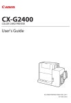CANON CX-G2400 PRINTER USER MANUAL | ManualsLib CANON CX-G2400 PRINTER USER MANUAL