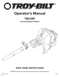 TROY-BILT TB51BP OPERATORS MANUAL Pdf Download | ManualsLib TROY-BILT TB51BP OPERATORS MANUAL Pdf Download