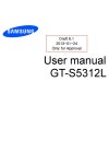 SAMSUNG GT-S5312L USER MANUAL Pdf Download | ManualsLib SAMSUNG GT-S5312L USER MANUAL Pdf Download