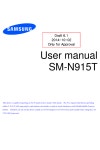 SAMSUNG SM-N915T USER MANUAL Pdf Download | ManualsLib SAMSUNG SM-N915T USER MANUAL Pdf Download