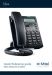 MITEL 6863 QUICK REFERENCE MANUAL Pdf Download | ManualsLib MITEL 6863 QUICK REFERENCE MANUAL Pdf Download