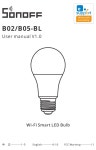SONOFF B05-BL USER MANUAL Pdf Download | ManualsLib SONOFF B05-BL USER MANUAL Pdf Download
