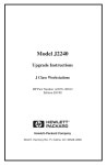 HP VISUALIZE J2240 DESKTOP UPGRADE INSTRUCTIONS | ManualsLib HP VISUALIZE J2240 DESKTOP UPGRADE INSTRUCTIONS
