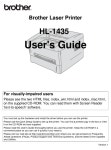 BROTHER HL-1435 USER MANUAL Pdf Download | ManualsLib BROTHER HL-1435 USER MANUAL Pdf Download