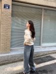 데이아워 메이린 오프숄더 긴팔 니트