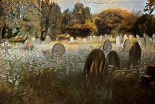 Cemetary | Deep Dream Generator