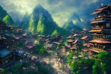 Village | Deep Dream Generator Village