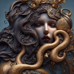 Medusa 3 | Deep Dream Generator Medusa 3
