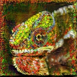 Chameleon | Deep Dream Generator
