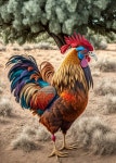 Fancy Rooster 2 | Deep Dream Generator Fancy Rooster 2