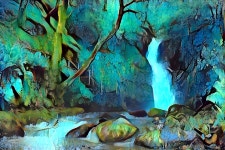 Dolgoch falls | Deep Dream Generator Dolgoch falls