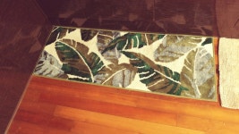 디자인 패브릭 전문브랜드 데코뷰 우왕~~ 조금은 칙칙한 주방이 묘하게 보태니컬무늬와 어울려요^^ 가볍고 폭신하고 또 고사용후기 - 주식회사... 