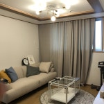 디자인 패브릭 전문브랜드 데코뷰 신혼집 거실 커튼으로 주문하구 너무 좋아서 이모님 집에도 같이 배송해드렸어요 ㅎㅎ사용후기 - 주식회사 데코뷰