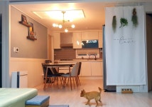 디자인 패브릭 전문브랜드 데코뷰 얇은 거텐은 충분합니다~ 가리게 를 졎히는 용도가 아니기때문에~~ 저는 만족해요~~사용후기 - 주식회사 데코뷰