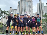 Strava에서 가이버 K.님이 2022년 8월 13일에 수행한 72.7km 라이딩 활동 [WRCC] 평창-제천 미벨 투어 - 가이버 K.s 72.7km bike ride