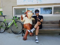 Strava에서 페가수스1 H.님이 2018년 6월 16일에 수행한 128.3km 라이딩 활동 용평 정동진 대관령투어 - 페가수스1 HC LEEs 128.3km... 