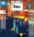 8.1 km Ride Activity on January 1, 2024 by [Team JSS][팀동용오] H on Strava Zwift - TABATA Training in Watopia - [Team JSS]... 