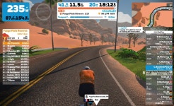 Strava에서 최 근.님이 2022년 11월 13일에 수행한 19.8km 라이딩 활동 Zwift - Tempus Fugit in Watopia - 최 근.s 19.8km bike ride