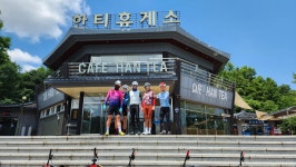 Strava에서 찰리 정.님이 2023년 6월 6일에 수행한 74.6km 라이딩 활동 한티재 - 찰리 정.s 74.6km bike ride