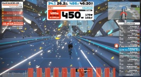 Strava에서 Philip A.님이 2023년 3월 29일에 수행한 33.0km 라이딩 활동 Zon5 3x13(30-15)  - Philip A.s 33.0km bike ride